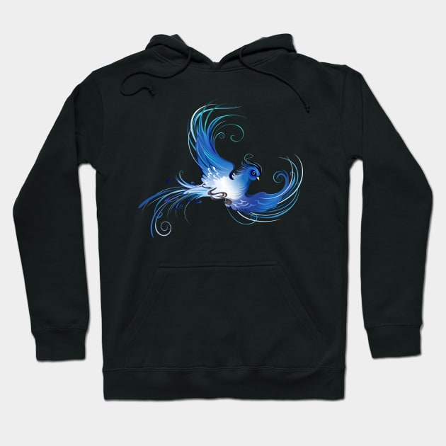 Blue Bird ( The Bird of Happiness ) Hoodie by Blackmoon9